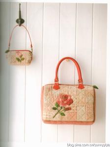 手作别致拼布包 爱不释手先染拼布包（1）