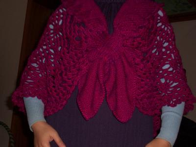 棒针披肩编织款式图解 N款经典披肩！【图解】