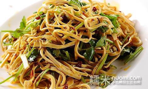 凉拌豆皮的家常做法 香菜拌豆皮
