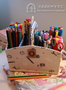 送笔筒有什么寓意 (2)送大花朵的布盒笔筒