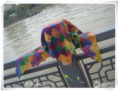 绿萝轻微晒太阳 【轻萝云肩】之---精品披肩图解分享