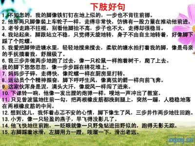 关于人物品质的好句 描写人物品质的好词好句