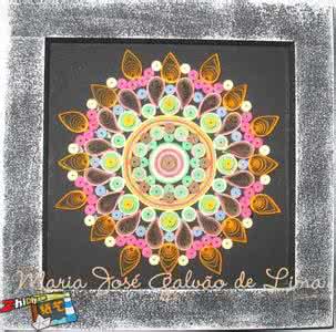 衍纸作品 衍纸纸艺作品点缀剪贴簿