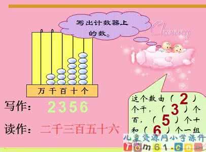 人教版二年级数学下册 人教版二年级数学下册《万以内数的认识》课件