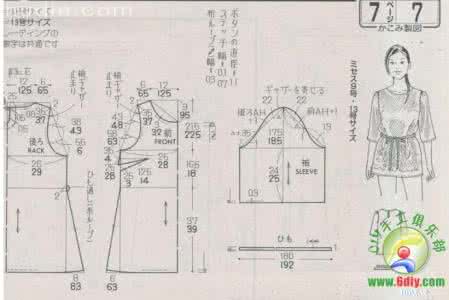 女装夏装裁剪图收藏 收藏的几款应季夏装裁剪图 服装设计与剪裁技术交流（男装、女装、童装、衣服等相 手工交流区