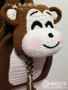 钩针编织儿童双肩包 钩针编织----儿童双肩包