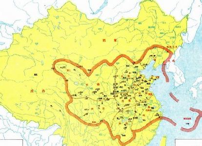 中国夏朝地图 夏朝地图——中国古代夏朝地图