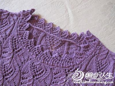 棒针编织基础教程  【棒针教程】棒针基础 针织花边的编织方法图解