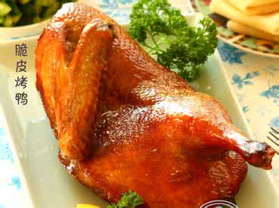 正宗脆皮烤鸭教程 教你详细制作 脆皮烤鸭图