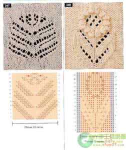 独特的上下针棒针花样 独特的棒针花样大全,爱编织的你一定要收藏!(附图解)