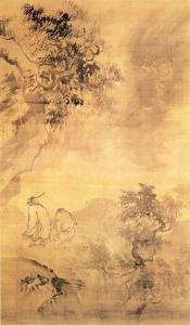 水浒人物全图 明代杜堇《水浒人物全图》,形象生动!