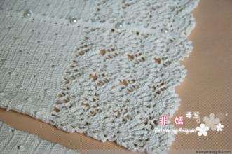 手工编织棉线衣开衫 非嫣手工分享----亚麻棉开衫“雅白”编织记录