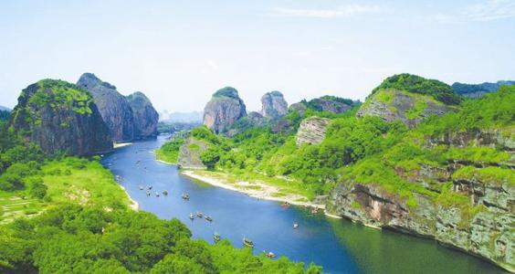 江西龙虎山风景区 中国山景(038)江西龙虎山
