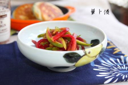 爽口小菜 佐粥极佳的爽口小菜——萝卜渍