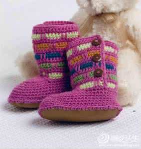 毛线地板袜的最新织法 国外网站搜罗分享 绝对精品 地板拖、毛线鞋、靴套