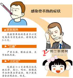 登革热的症状 登革热症状 登革热的症状与感冒有什么区别