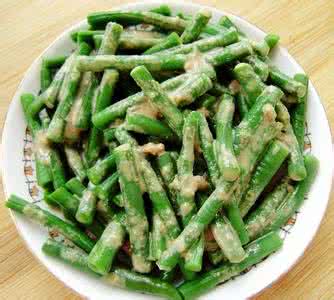 麻酱拌豆角的做法 麻酱拌豆角