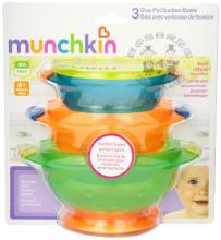 munchkin满趣健草饲 munchkin吸盘碗怎么样 美国妈妈最爱的满趣健(Munchkin)吸盘碗,打不翻、摔不烂,让宝宝自主吃饭的神器!