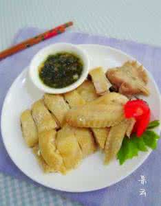粤菜白切鸡 白切鸡(粤菜 图解)