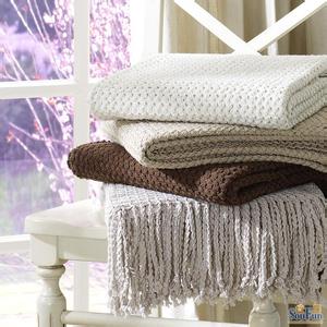 钩编毯子 【家居钩编】各种漂亮温暖的手工编织毯