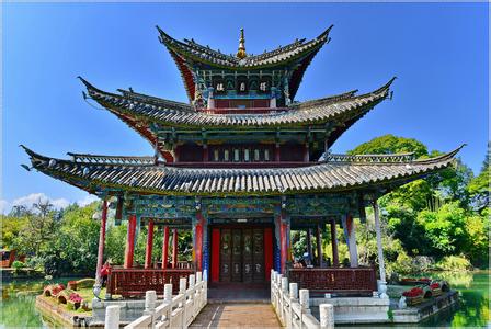 丽江黑龙潭公园 【丽江 ● 黑龙潭得月楼】