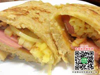 土豆丝炒火腿肠 一口一个。快手早餐饼【火腿肠土豆丝饼】附:切土豆丝法