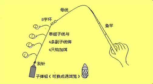 传统钓法线组 钓场、钓法与钓组的种类分与探讨（一）