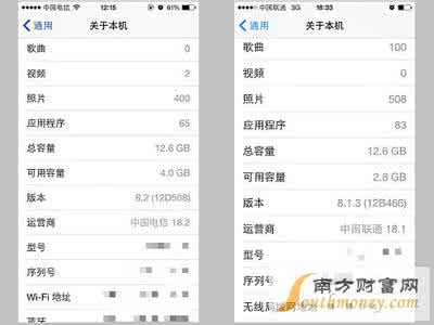 苹果ios8.1.3使用评测