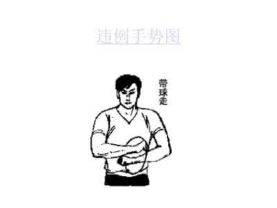 篮球裁判手势图解 篮球裁判手势图 8507字 投稿:郭墼墽