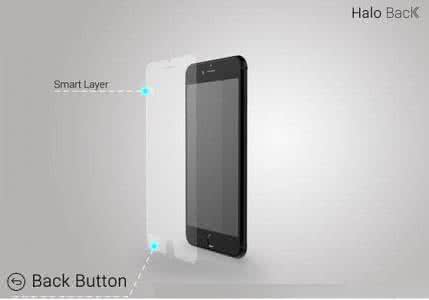 手机贴膜后返回键失灵 神奇贴膜让iphone 6也有返回键