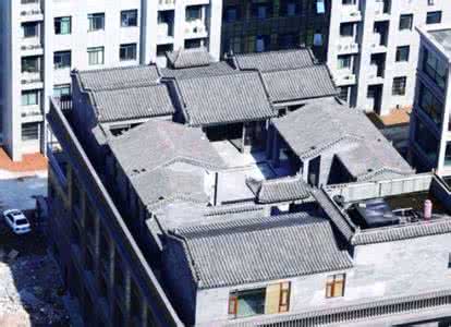 砖混结构施工图纸 仿古一层砖混结构四合院建筑设计施工图纸