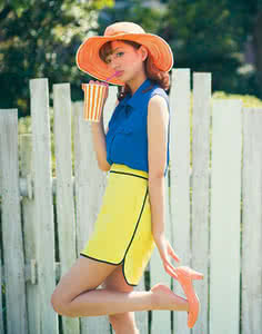 文艺女青年 夏日文艺女青年装扮度假田园范