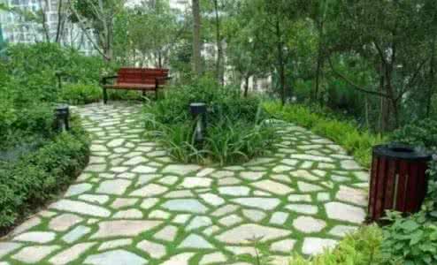 花岗岩冰裂纹 园林花岗岩冰裂纹铺贴 · 实用技术