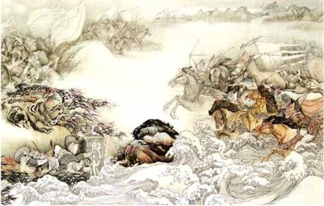 苻坚 草木皆兵 草木皆兵的主人公是谁?苻坚 草木皆兵出自哪场战争?淝水之战