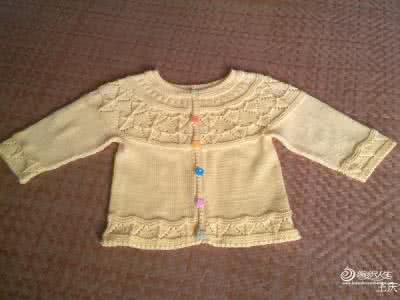 婴幼儿毛衣编织 50～80cm婴幼儿毛衣  我坐在散淡的光阴里......