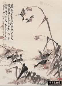 画家张熊 清代画家*张熊花鸟画作品欣赏