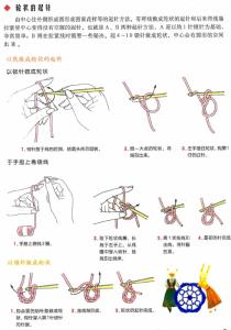钩针编织起针 钩针编织新学入门|轮状起针的做法