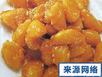 拔丝黄菜 【