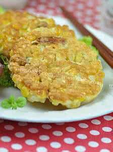 奶香玉米饼 梨香玉米饼
