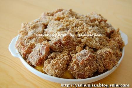 荤菜菜谱大全 粉蒸栗子 小排的做法（荤菜菜谱-自