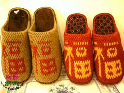 棉拖鞋的钩法视频 手把手教您钩棉拖鞋