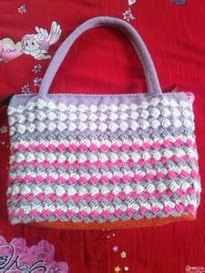 有钩针完整图解包包 第一次钩包包【有图解】