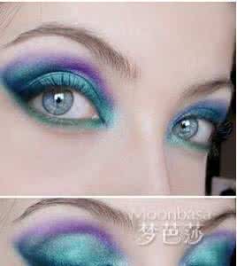 眼影颜色搭配和画法图 深邃一点的眼影画法 眼影颜色搭配，让你拥有电力十足的深邃双眸