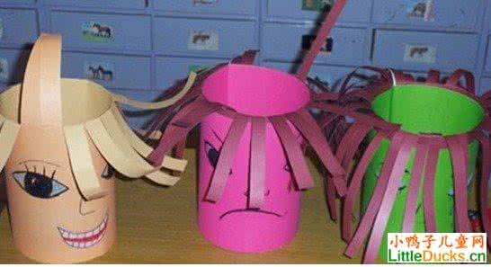 儿童手工制作垃圾桶 手工制作垃圾桶 手工制作作品秀