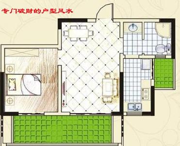 户型图风水分析 户型风水分析 会破财的户型风水分析