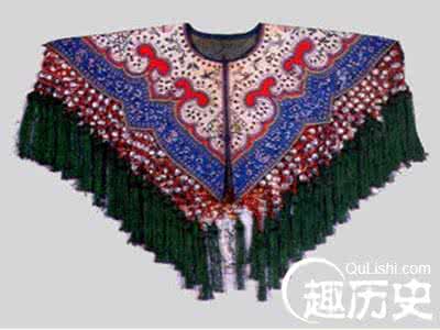 晚清云肩 清朝服饰之:晚清云肩