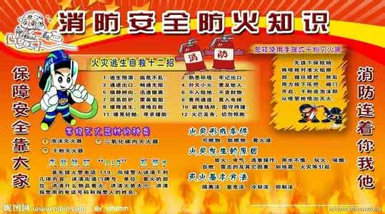 小学生防火安全小常识 防火有哪些安全常识