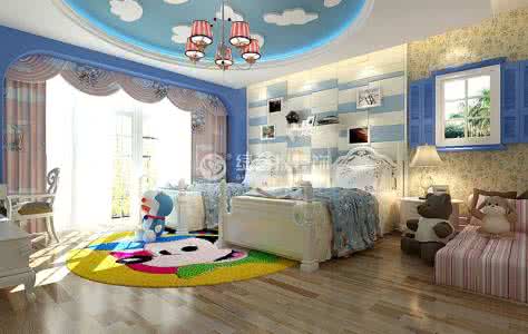 双人儿童房装修效果图 儿童房装修7大基本原则