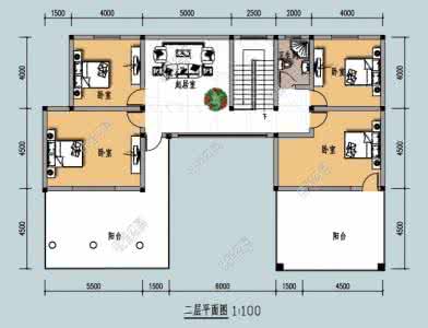 农村三合院设计图纸 经典农村三合院，有中式堂屋，经久不衰！含图纸