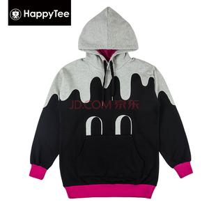 连帽卫衣 *HAPPY*原创教程:双层带帽卫衣超级详细的缝制过程